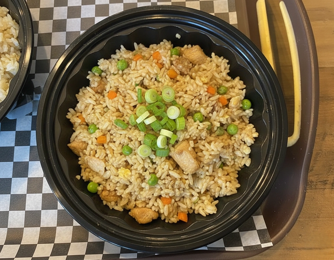 Authentic Indo-Chinese wok dish at Urban Hakka Wok Edmonton