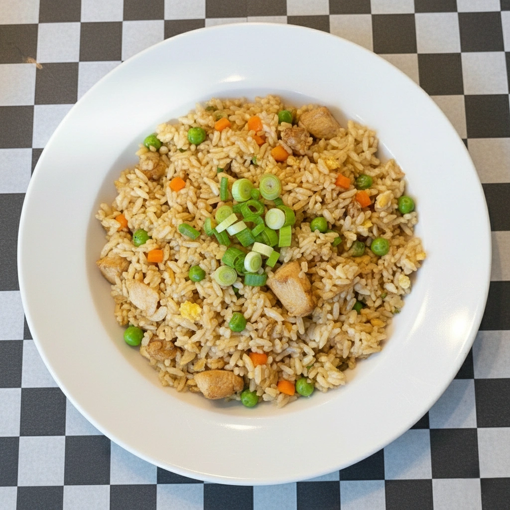 Wok Chicken Rice at Urban Hakka Wok in Edmonton, AB